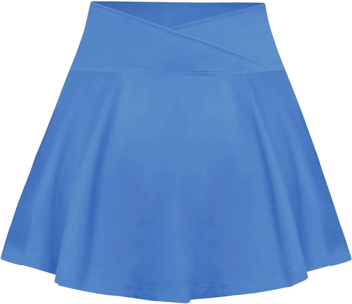 Tennis Skirt with Pockets Golf Skorts for Woman Athletic Fall Skirts with Shorts Cross Waist Running Pickleball