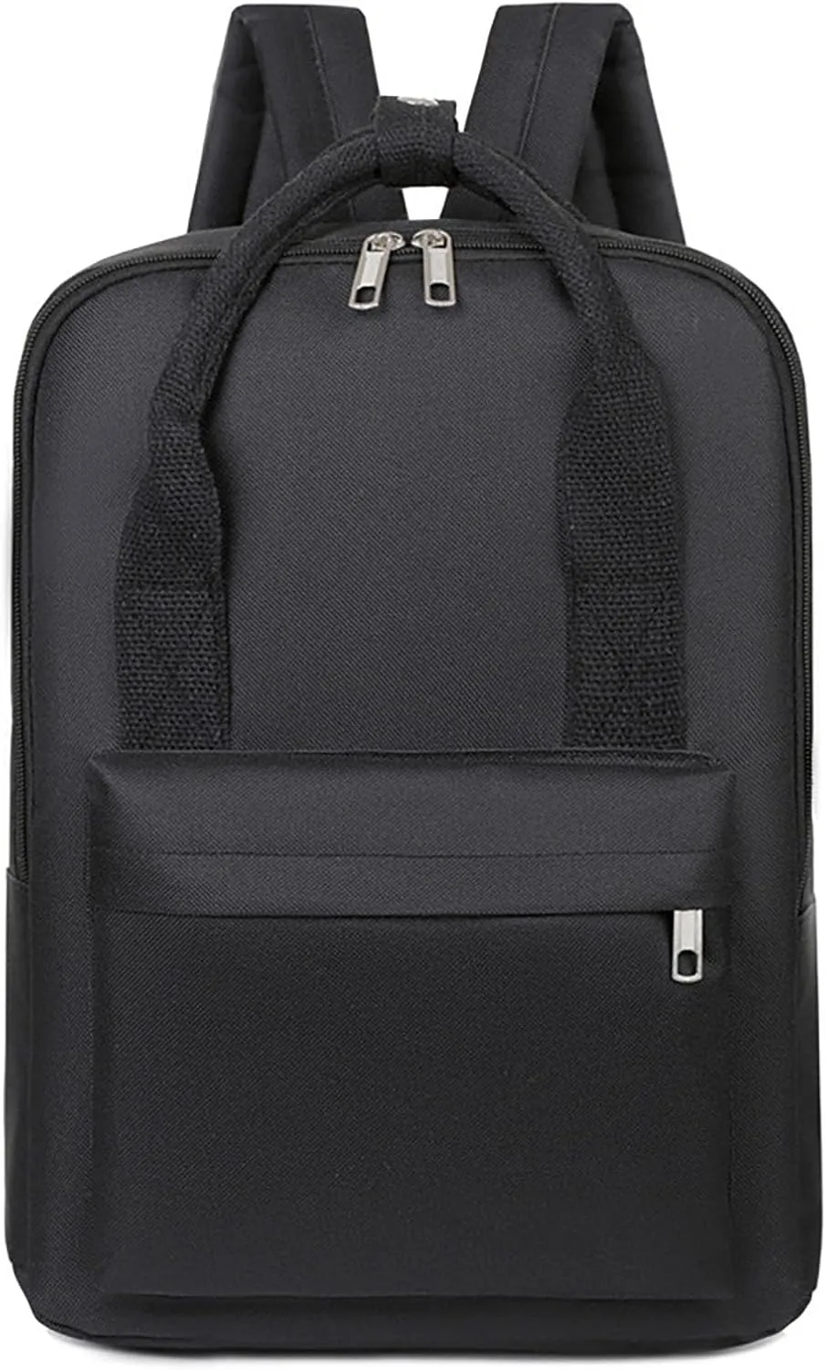 Waterproof 14 Inch Laptop Backpack Oxford College Business Travel Daypack for Men Women (Black)