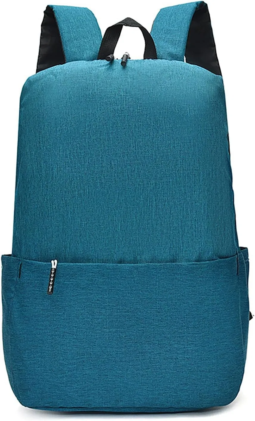 Waterproof Lightweight 14 Inch Laptop Backpack for Travel Outdoor Sport College Men Women (Blue)