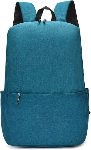 Waterproof Lightweight 14 Inch Laptop Backpack for Travel Outdoor Sport College Men Women (Blue)