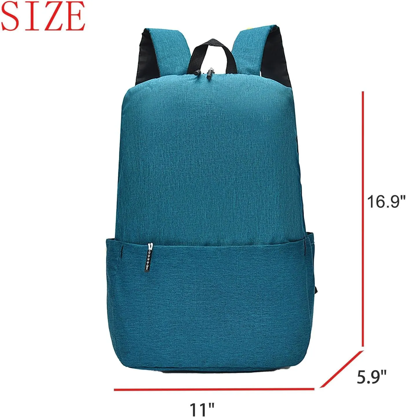 Waterproof Lightweight 14 Inch Laptop Backpack for Travel Outdoor Sport College Men Women (Blue)