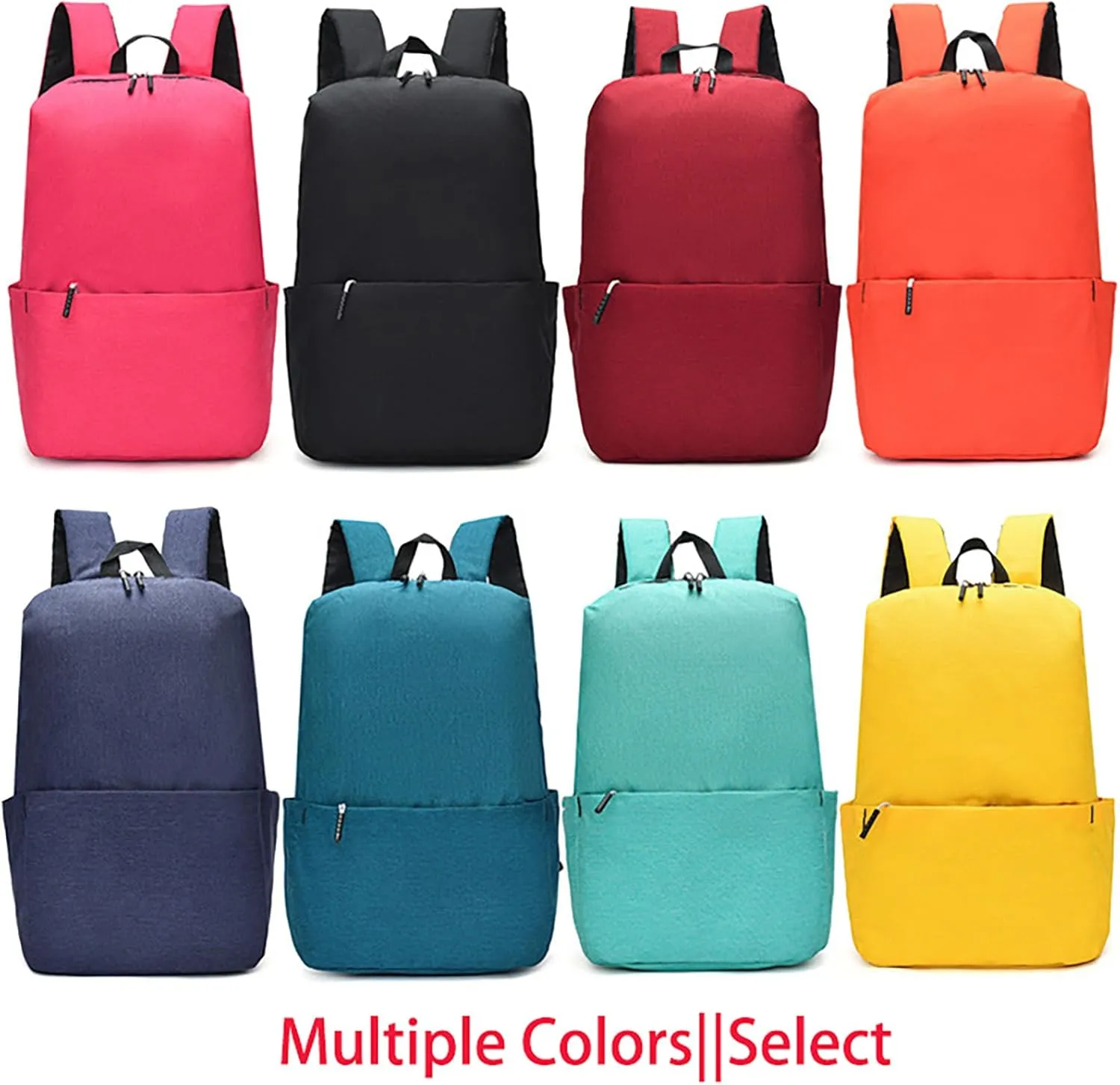 Waterproof Lightweight 14 Inch Laptop Backpack for Travel Outdoor Sport College Men Women (Orange)