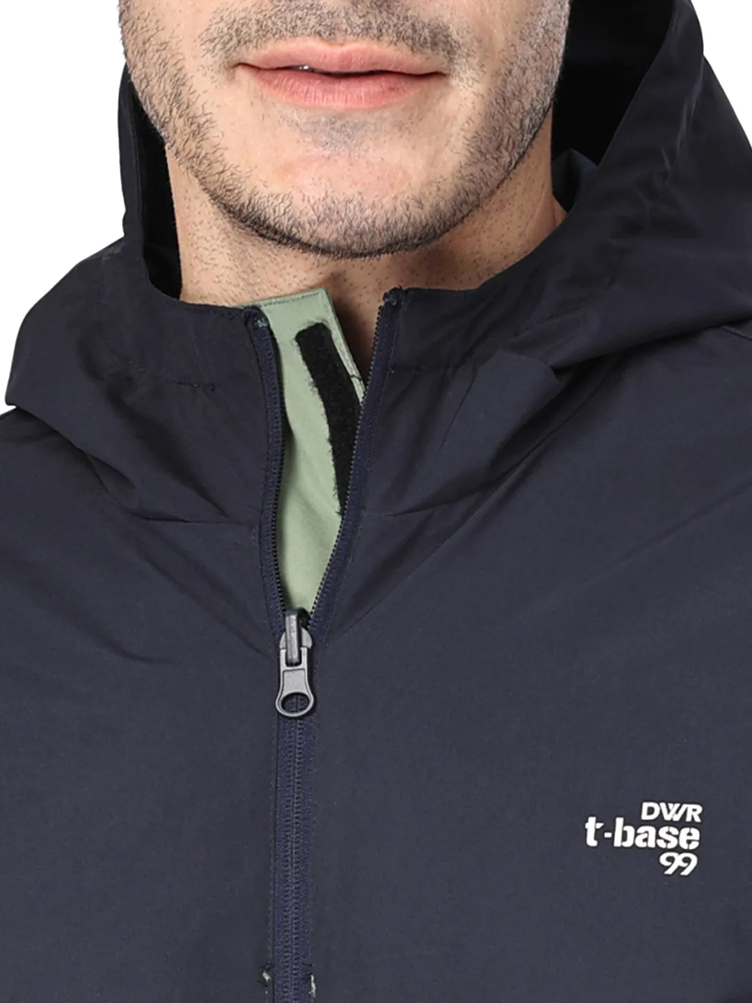 Waterproof Seam Sealed Reversible Ghia Green Rainwear Jacket