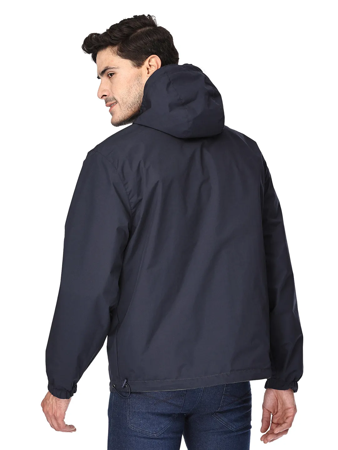 Waterproof Seam Sealed Reversible Ghia Green Rainwear Jacket