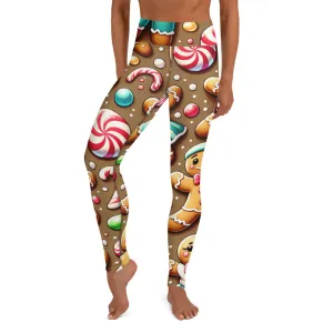 Whimsical Winter Wear Yoga Leggings