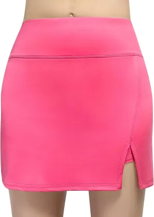 WKLOUYHE Tennis Skirts for Women Golf Athletic Skirts Mini Workout Running Shorts with Pockets