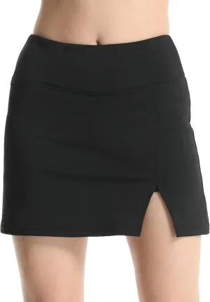 WKLOUYHE Tennis Skirts for Women Golf Athletic Skirts Mini Workout Running Shorts with Pockets
