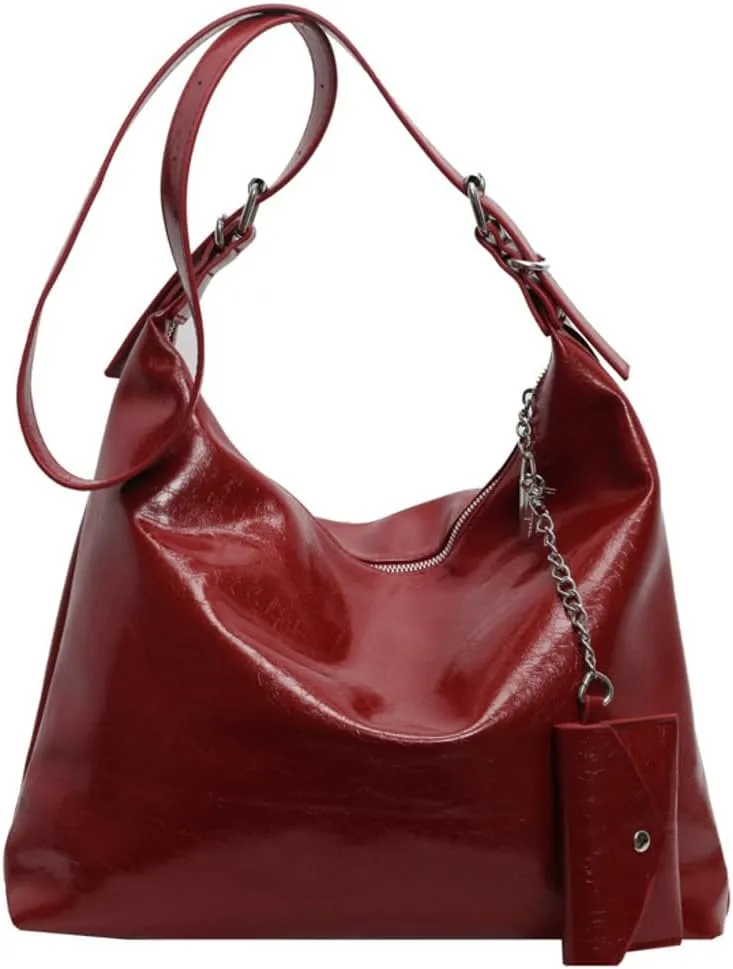 Women Tote Bags Soft PU Leather Tote Shoulder Bag Ladies Satchel Handbags for Work Travel