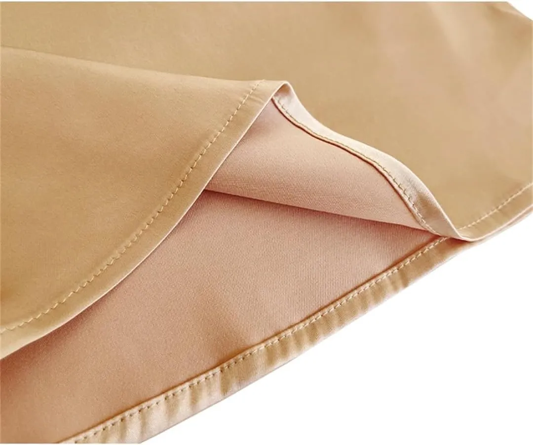 Women's Camisole Shirt Spring Summer Silk Satin Tank Tops Sleeveless Hollow Out Vest