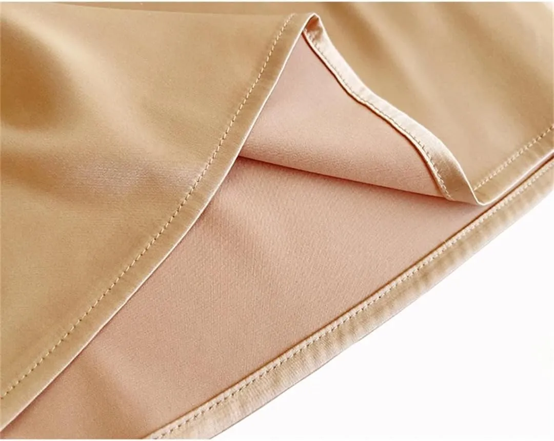 Women's Spring Summer Satin Camisole Shirt Sleeveless Tank Top for V-Neck Sexy Patchwork Lace Vest