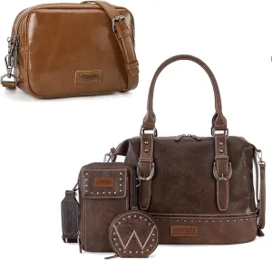Wrangler 3pcs tote bag and crossbody bag set
