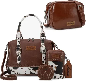 Wrangler 3pcs tote bag and crossbody bag set