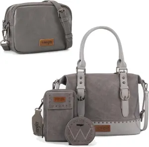 Wrangler 3pcs tote bag and crossbody bag set